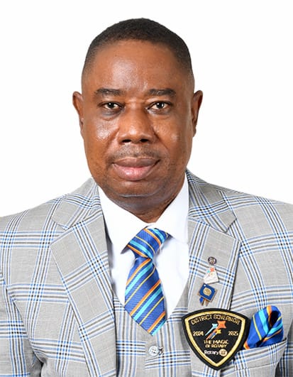 Rotarian Femi Adenekan District Governor 2024-2025 Rotary International District 9112